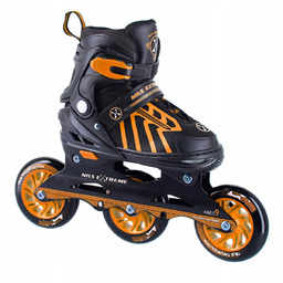 NA18812 A Pomarańczowe Rozm. S (29-33) Łyżworolki Nils