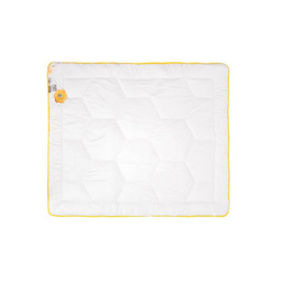 Kołdra antyalergiczna 200x220 Bee Soft Satyna bawełniana ciepła