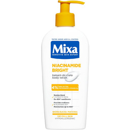 MIXA Nawilżający i rozświetlający balsam do ciała Niacinamide