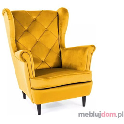 Fotel LADY VELVET Signal Curry