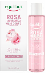 Equilibra Rosa, różany olejek do ciała z kwasem