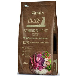Fitmin Purity Rice Senior&Light Venison&Lamb 2kg