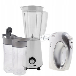 Mikser ręczny kucheny 350W turbo chrom Blender