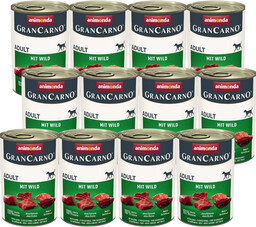 ANIMONDA Grancarno Adult Dog smak: Dziczyzna 400g