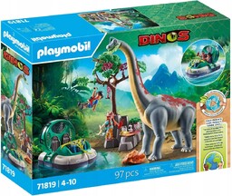 Playmobil Brachiozaur z poduszkowcem Dinos Dinozaury Katalog 71819