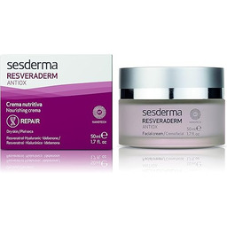 Sesderma Resveraderm Antiox krem odżywczy pielęgnacja przeciwstarzeniowa witamina