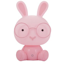 Lampa nocna POLUX KRÓLIK LED 2,5 W różowa
