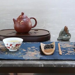 Tea Soul Ręcznie malowany porcelanowy kubek z kwiatami