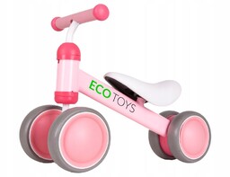 Rowerek biegowy treningowy mini rower dla dzieci różowy