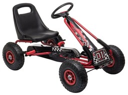 Baby Mix Baby Go-kart Razor, czerwony
