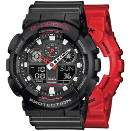 G-SHOCK SET GA-100B-4AER + BEZEL 10378531 + PASEK