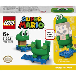 LEGO Super Mario, klocki, Mario żaba - ulepszenie,