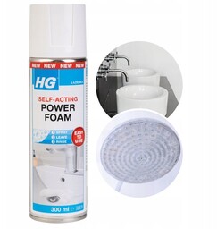 Hg Intensywna Pianka Czyszcząca Łazienki Power Foam 300Ml