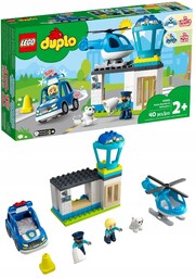 Lego Duplo Posterunek policji i helikopter 10959