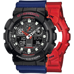 G-SHOCK SET GA-100B-4AER + BEZEL 10378531 + PASEK