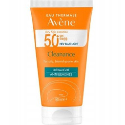 Avene Cleanance Sun Krem Spf50+ 50 ml Ultralekki