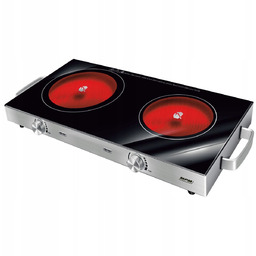 Kuchenka Ceramiczna Elektryczna 2 Pola Grzewcze Mpm Mke-23