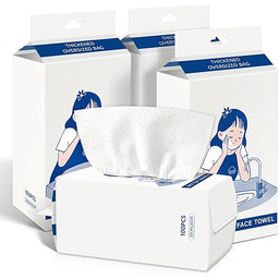 400 sztuk jednorazowych ręczników bawełnianych, ultra miękkich jednorazowych