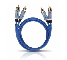 Oehlbach 2701 1m Niebieski Kabel analogowy audio
