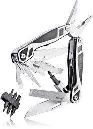 Multitool AZYMUT Trohon - 12 narzędzi +8 bitów