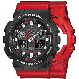 G-SHOCK SET GA-100B-4AER + BEZEL 10508136 + PASEK