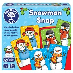 Snowman Snap Orchard Toys, gra planszowa