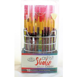 ARTYSTA TUDIO szczotka do czyszczenia, 18 wszystkich pędzli