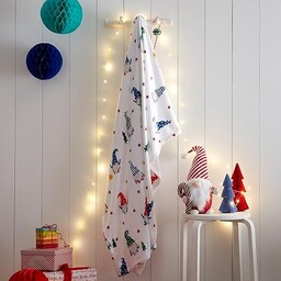 Fusion Świąteczny pluszowy koc polarowy (120 x 150