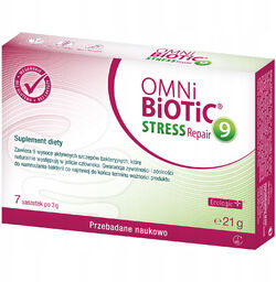 OmniBiotic Stress Repair 9, proszek, 3 g x