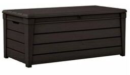 KETER Skrzynia ogrodowa Brightwood 455 L Brązowy