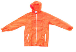 SIMIANI UNISEX PŁASZCZ PRZECIWDESZCZOWY CZERWONY