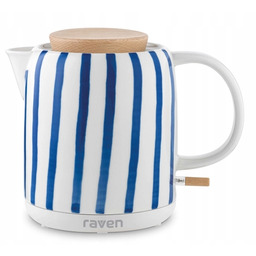 Czajnik elektryczny Raven ECC003 Ceramiczny ręcznie malowany 1L