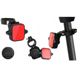 Lokalizator GPS LiTag MiLi odblask tylny do roweru