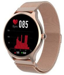 Forever ForeVive 3 SB-340 Różowe złoto Smartwatch