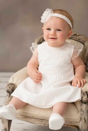 Sukienka niemowlęca do chrztu- Marcelina