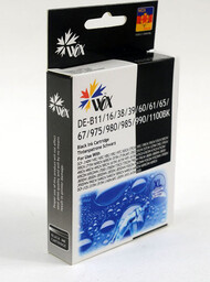 Tusz Wox Black BROTHER LC980BK/LC985BK/LC1100BK zamiennik LC-980BK /