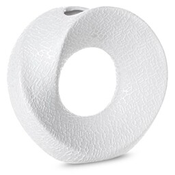 Eurofirany Wazon dekoracyjny 23x9x22 Riso 3 biały 06