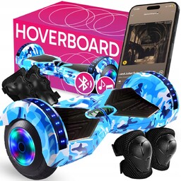 HOVERBOARD DESKOROLKA ELEKTRYCZNA LED DESKA GŁOŚNIK BT 8