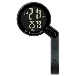 Cat Eye Uniseks Quick CTRS100W Komputer Rowerowy, Czarny