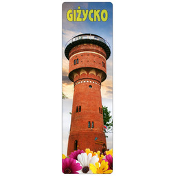 Zakładka do książki 3D - Giżycko
