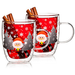 4Home Szklanka termiczna Mug Santa Hot&Cool 270 ml,