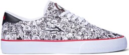 obuwie męskie LAKAI MANCHESTER White Canvas Print