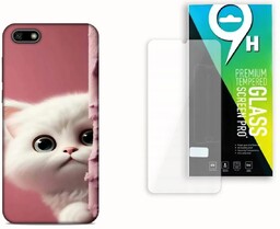 Etui Case Do Huawei Y5 2018 + Szkło