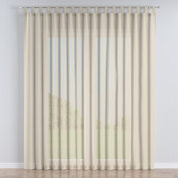 Firana na szelkach, prześwitujący beżowy, Romantica