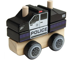 Trefl, Zabawka drewniana, Police, 61767