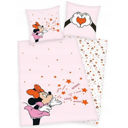 Pościel dziecięca Minnie 140x200 Mouse Disney Myszka Miki
