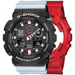 G-SHOCK SET GA-100B-4AER + BEZEL 10508136 + PASEK