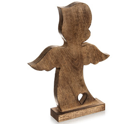 Figurka drewniana świąteczna anioł MANGO 38,5 cm