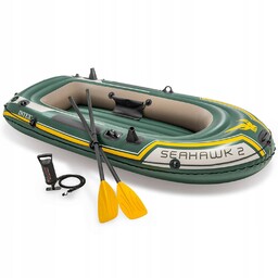 Ponton Seahawk 2os wiosła pompka Intex 68347