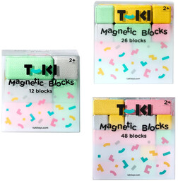 TUKI REGULAR - Klocki piankowe magnetyczne